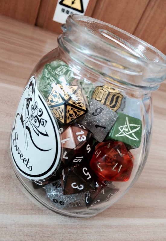 Dice jar for D&D