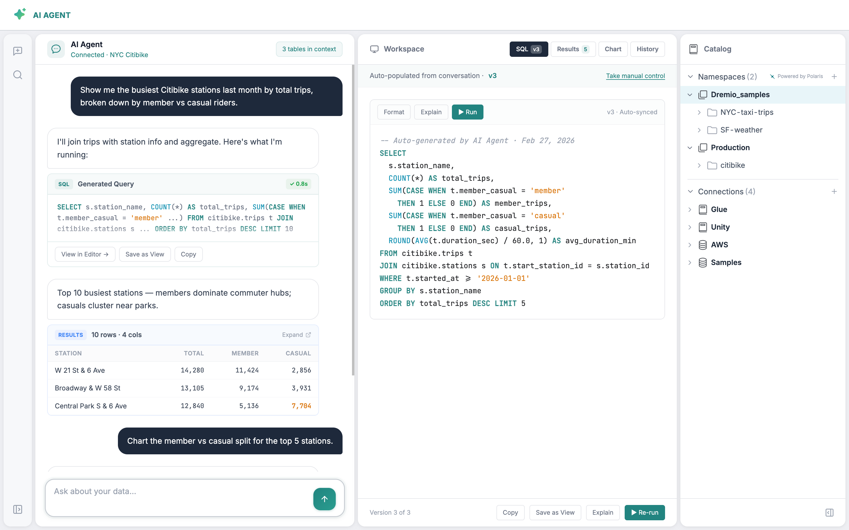 AI Agent — earlier version