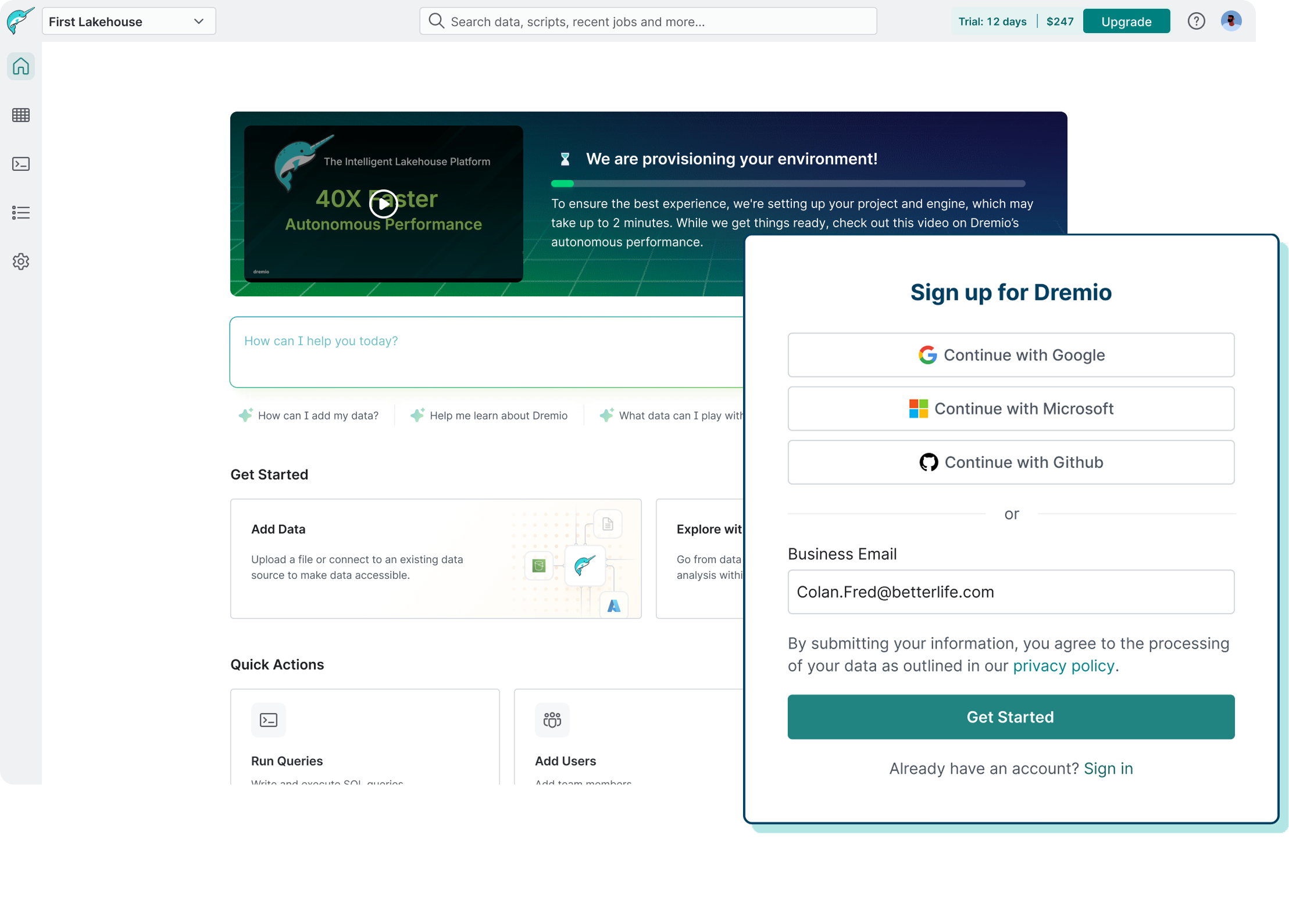 Onboarding activation results